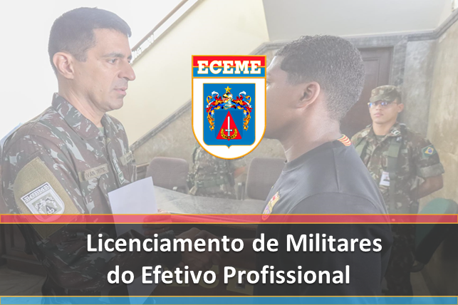 ECEME realiza Solenidade de Licenciamento de Militares do Efetivo Profissional